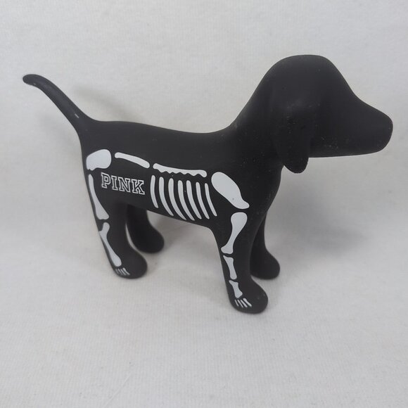 PINK Victoria's Secret Other - Victoria's Secret PINK VS Mini Dog Halloween Skeleton Limited Edition Black